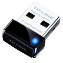 Адаптер TP-Link TL-WN725N, 150Mbps Wireless N Nano USB Adapter, Nano Size, Realtek, 2.4GHz, 802.11n/g/b, QSS button, autorun utility