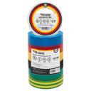 Изолента Kranz цветная электроизоляционная набор лент из ПВХ