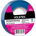 Volsten V02-7S-18х19-20 (Изолента 0,18х19 мм синяя 20 метров), цена за 1 шт.