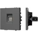 Механизм компьютерной розетки SCT-NOBE-MPC1-SFPL-GR (RJ-45, CAT6) (Arlight) 054307