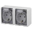 Розетка ЭРА 11-2403-01 Эксперт, 16 А, с заземлением