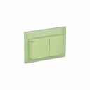 Розетка 2-я IEK SKANDY с крышкой 16А в сб IP44 SK-R12M мятный SK-R26-16-44-K06-F