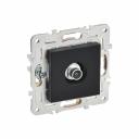 Tv оконечная розетка Розетка TV оконечная IEK SKANDY SK-A12Bl черный SK-A10-O-K02