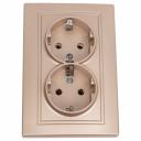 Двойная розетка Intro Plano Б0053918