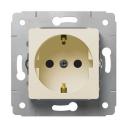 Розетка Legrand 773759 Cariva, 16 А, с заземлением
