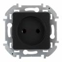 Розетка Legrand Inspiria встраиваемая антрацит (673713)