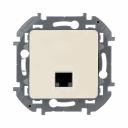 Розетка компьютерная Legrand Inspiria RJ45, категория 5e, UTP, слоновая кость 673826