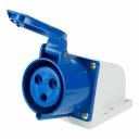 Розетка 123 стационарная 2Р+РЕ 32А 220В IP44 REXANT, цена за 1 шт