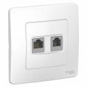 Двойная розетка Systeme Electric BLANCA BLNIS045111