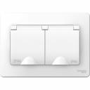 Двойная розетка Systeme Electric BLANCA BLNRS441121 1210266