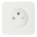 Розетка Systeme Electric Blanca накладная белая со шторками (BLNRA001111)