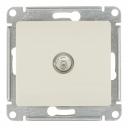 Розетка телевизионная Systeme Electric Glossa встраиваемая бежевая (GSL000293)