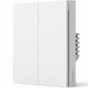 Умный выключатель Aqara H1 EU(без нейтрали, 2 клавиши), WS-EUK02