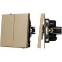 Механизм выключателя управления шторами SWT-TENDO-MKR2-SFPL-GD (230V, 10A) (Arlight) 054560