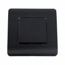 Выключатель 1-клавишный CHINT NEW3-E 10А, черный 431463
