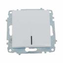 Выключатели ELBI - элегантность и простота. Линии, которые изменят ваше жилое пространство своим простым и элегантным дизайном. Выключатель состоит из механизма и кнопки, рамка в комплект не входит. При выборе рамки обратите внимание на её серию — она должна соответствовать серии выключателя.