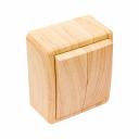 Двойной выключатель ЭРА 11-1204-11 10АХ-250В, IP20, ОУ, Эксперт, сосна Б0020665