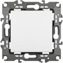 Перекрестный переключатель одноклавишный встраиваемый (белый матовый) ЭРА 12-1108-01М