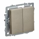 Функциональное решение для современных интерьеров позволяет удобно управлять освещением. Отлично подходит для длинных коридоров, лестниц, больших комнат или спален — чтобы погасить свет в дальней комнате, достаточно нажать на клавишу рядом с вами. С двухклавишными перекрестными выключателями возможности линейки BRITE стали ещё шире! Реализуйте сложные проекты в рамках одной линейки и расширяйте функциональность системы освещения.