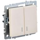 Выключатель IEK BR-V20-1-10 BRITE, 10 А