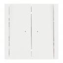 Выключатель IEK Forte&Piano FP206 двухклавишный встраиваемый белый с подсветкой (FP-V20-1-10-1-K01)