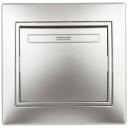 Intro Выключатель Intro 1-101-03 Plano Алюминий