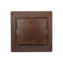 1-101-10 Intro Выключатель, 10А-250В, IP20, СУ, Plano, венге, 1шт