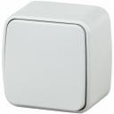 Intro 3-103-01 Intro Переключатель, 10А-250В, IP20, ОУ, Polo, белый (18/360/4320)