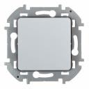 Переключатель Legrand Inspiria одноклавишный встраиваемый алюминий (673652)