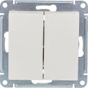 Двухклавишный выключатель Systeme Electric ATLASDESIGN ATN000251