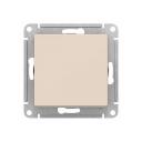 Выключатель 1-клавишный ATLASDESIGN, скрытый монтаж, бежевый. ATN000211 Schneider Electric