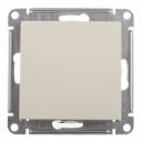 Выключатель Systeme Electric AtlasDesign одноклавишный встраиваемый бежевый (ATN000211)