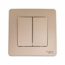 Двухклавишный выключатель Systeme Electric Blanca BLNVS010504
