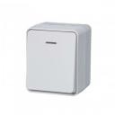 Выключатель 1-кл. ОП AtlasDesign Profi54 IP54 10AX с подсветкой бел. | код ATN540113 | Schneider Electric (10шт. в упак.)