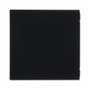 Переключатель Systeme Electric ArtGallery одноклавишный встраиваемый карбон (GAL001061)