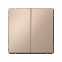 Механизм выключателя 2-клавишного Systeme Electric серии ArtGallery в цвете песочный.подходит для сетей 250 В, на ток 10 Адвухклавишный выключатель позволяет управлять двумя источниками света с одной точкилицевые детали из качественного ABS-пластика, устойчивого к царапинам и УФ-излучениюлучший промышленный дизайн (по итогам премии Минпромторг 2023)