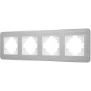 Рамка алюминиевая FRM-AKIRY-AL-4-SR Arlight 049731