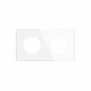 Рамка на 2 поста из серии GLARE изготовлена из закаленного стекла, с глянцевой поверхностью лицевой стороны рамки. Белый цвет и сплошная форма без дополнительных кантов, лаконично завершит образ многих современных дизайн проектов. Не видимая часть из тугоплавкого пластика, для надежной фиксации механизма. Рамка предназначена под механизмы розеток, с подходящим форм-фактором выступающей рабочей части, для монтажа поверх механизма.