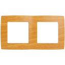 Рамка на 2 поста (ольха) ЭРА 12-5002-07