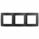 12-5003-05 12-5003-05 ЭРА Рамка на 3 поста, Эра12, антрацит, цена за 1 шт
