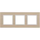 Рамка на 3 поста (беленый дуб, белый) ЭРА 14-5303-01