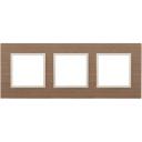 Рамка на 3 поста (ясень, слоновая кость) ЭРА 14-5303-07