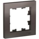 Рамка одинарная Systeme Electric Atlas Design мокко ATN000601 - 1 шт.