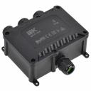 Коробка распределительная герметичная WTP-404 4 ввода IP68 IEK, цена за 1 шт