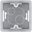 LEGRAND Коробка накладного монтажа 1 пост INSPIRIA алюминий (673982)