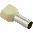 Наконечник IEK ншви2 выполняет те же функции, что и наконечники-гильзы медные луженые НШВИ, но дает возможность оконцевания не одного, а двух проводов. Надежность электрического контакта. Безопасность электрического подключения.