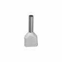 Наконечник Navigator 61 037 NET-E2-0.5-8-B50 НШВИ2, бел.2 провода (50шт/упак), цена за 1 упак.