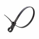 NO-224-590 Кабельная стяжка ЭРА NO-224-590 (хомут) нейлоновая под винт 3.6 х 200 мм чёрная (100 шт/уп), цена за 1 шт