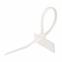 Кабельные стяжки (хомуты) ЭРА с площадкой для маркировки обладают неразъёмным замковым механизмом одностороннего действия. Применяются для крепления, бандажирования проводов и кабелей. Оснащены маркировочной площадкой, позволяющей наносить дополнительную информацию с использованием обычного маркера. Изделия выпускаются из высококачественного материала Полиамида 6.6, обладают высокой устойчивостью к маслам, смазкам, масляным производным, хлоридным растворителям, устойчивостью к слабым кислотам. Хомут с площадкой для маркировки прост в применении, его можно крепить руками без применения спец инструмента. Обеспечивает быстроту при монтаже и позволяет помечать смонтированные кабельные линии.