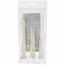 Набор хомутов 2,5х100; 2,5х150; 2,5х200 белые (75шт/упак) IEK, цена за 1 упак